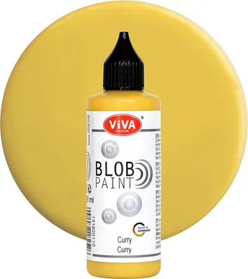 Produktbild von ViVA DECOR Blob Paint 90 ml curry