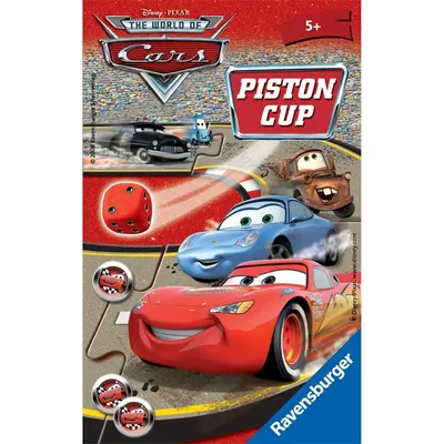 Image de Ravensburger Jeux à emporter Disney / Pixar Cars Piston Cup, jeu de course de dés, jeu de course, jeu de dés, jeu pour enfants, jeu pour enfants, 23274 1