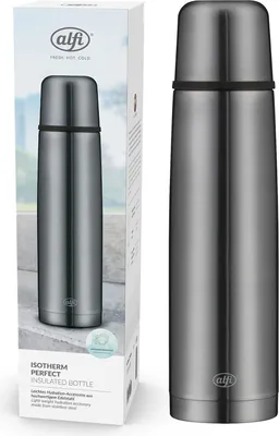 Immagine prodotto di alfi ISOTHERM PERFECT AV Trinkflasche cool grey mat | HAN 5737234100 | EAN 4002458490859