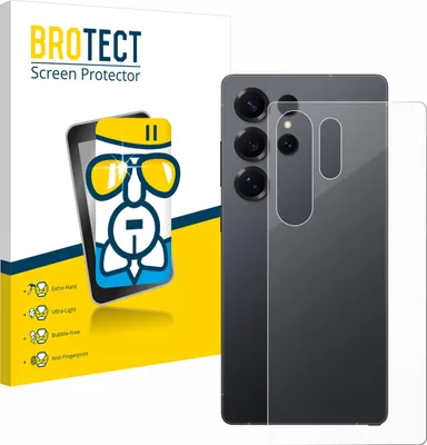 Produktbild von BROTECT Schutzglas für Samsung Galaxy S25 Ultra Enterprise Edition (Rückseite) Schutzfolie Panzer Folie Glas Display Schutz klar