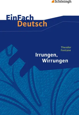 Produktbild von Irrungen, Wirrungen. EinFach Deutsch Textausgaben