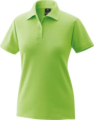 Produktbild von Damenpoloshirt Fb. lemongreen Gr. XS : 65% Baumwolle 35% Polyester 220 g/m² : XS : lemon green