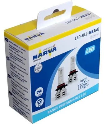 Obrázok produktu pre NARVA LED-Glühbirnen HB3/HB4 12/24V 24W, 2ks