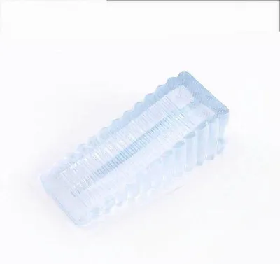 Immagine prodotto di Fermaporta in gomma, set da 4 pezzi, 9,6 cm, antiscivolo, nero