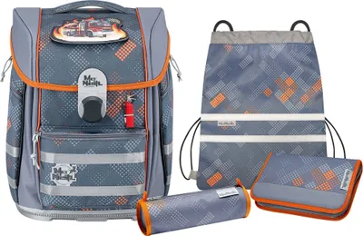 Produktbild von McNeill Biggy Fire Schulranzen Set 5tlg.
