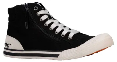 Imagen del producto de Rocket Dog - Zapatillas de caña alta para mujer "Jazzin Hi", confeccionadas en lona, modelo GT18053 (talla 41 EU), color negro