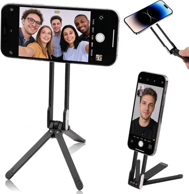 Immagine prodotto di Supporto magnetico per smartphone, mini treppiede pieghevole, per fotografia
