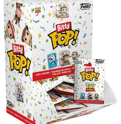 Obrázek produktu pro Sada figurek Toy Story Bitty POP! z vinylu (32 kusů), rozměr cca 2,5 cm