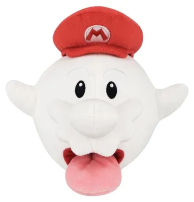 Produktbild von Super Mario Plüschfigur Boo Mario 21 cm
