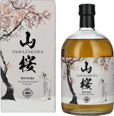 Produktbild von Yamazakura Kuyuri Peated Blended Whisky 46% Vol. 0,7l in Geschenkbox