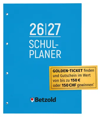 Produktbild von Betzold Schulplaner, Loseblattsammlung, Schuljahr: 2026/2027