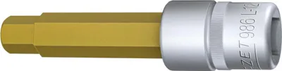 Zdjęcie produktu dla Wkładka do wkrętaka 1/2" z gniazdem sześciokątnym 12 x 100 mm Hazet | 4000896232550