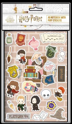 Produktbild von A5 Harry Potter Notizbuch und Aufkleber