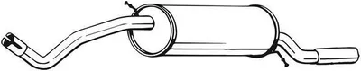 Produktbild von BOSAL 279-497 Endschalldämpfer für VW Polo Schrägheck (6R1, 6C1) Auspuff