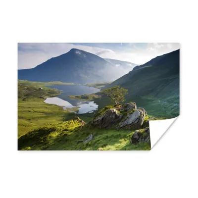 Obrázok produktu pre MuchoWow® Plagát - Krajina vo Walese - 30x20