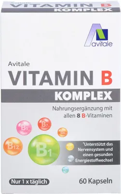 Produktbild von Vitamin B Komplex, 60 St KAP