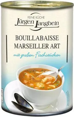 Produktbild von Jürgen Langbein Bouillabaisse Marseiller Art, 400ml