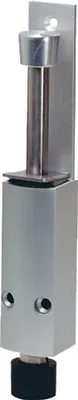 Produktbild von Woelm Türfeststeller KWS 1222.02 60mm Hub Aluminium silberfarbig einbrennlackiert - 1222.02