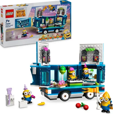 A LEGO set box and the assembled toy are shown.