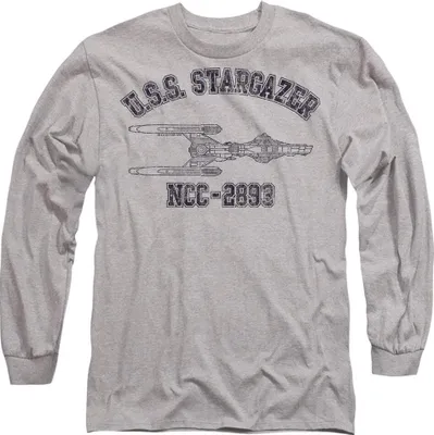 Imagen del producto de Camiseta "Stargazer Athletic" de Star Trek, uni, para hombre/mujer, modelo TV10180 (talla XL) (Sport Heide)