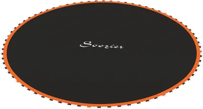 Produktbild von Trampolin-Matte, Runde Sprungplane, Polypropylen, Orange