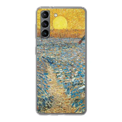 Produktbild von MuchoWow® Handyhülle Schutzhülle Hülle für Samsung Galaxy S21 Der Sämann - Vincent van Gogh Silikon Softcase Handy Hülle - Softcase