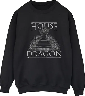 Produktbild von Game Of Thrones: House Of The Dragon - Sweatshirt für Damen BI20089 (XXL) (Schwarz)