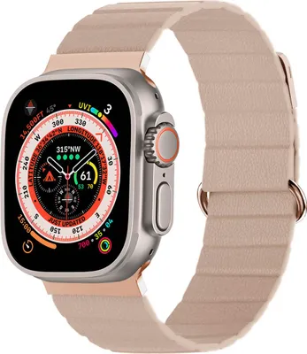 Immagine prodotto di Watch Ultra - 49 mm, Watch Ultra 2 - 49 mm, Watch SE - 44 mm, Watch SE 2023 - 44 mm, Watch SE 2022 - 44 mm, Watch 9 - 45 mm, Watch 8 - 45 mm, Watch 7 - 45 mm, Watch 6 - 44 mm, Watch 5 - 44 mm, Watch 5 - 44 mm, Watch 4 - 44 mm, Watch 44 mm, Watch 42 mm, Watch 3 - 42 mm, Watch 2 - 42 mm, Watch 1 - 42 mm, Watch 1 - 42 mm, Watch 10 - 46 mm Band: imoshion Magnetisches Lederband AW
