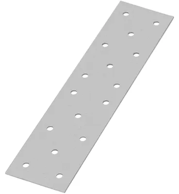 Produktbild von Verzinktes Lochblech für Konstruktionsfugen 240 x 60 mm, KI-generiertes Bild