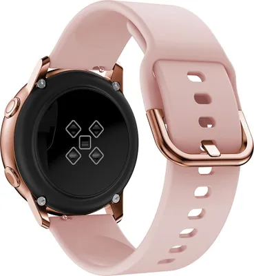 Produktbild von BStrap Silicone V5 Armband für Huawei Watch GT 42mm, sand pink