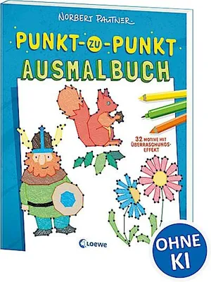 Immagine prodotto di Libro da colorare a punti (blu)