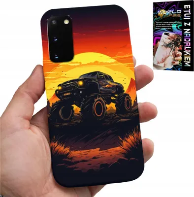 Obrázek produktu pro Pouzdro Pro Samsung Galaxy S20 - Monstertruck, Truck, Design + Film