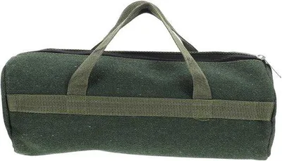Zdjęcie produktu dla Torba na bagaż – torba na narzędzia z zamkiem błyskawicznym – wodoodporna – długość 35 cm – kolor khaki