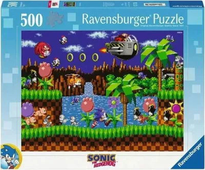 Immagine prodotto di Sonic - Klasyczna Układanka Jigsaw 500 Elementów z Sonic The Hedgehog