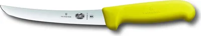 Image de Fibrox, couteau à désosser, 15cm, droit, jaune