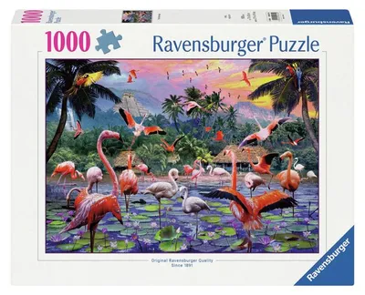 Image de Ravensburger Flamants roses 1000 pièces