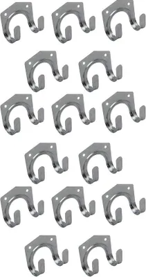 Produktbild von Werkzeughaken Set 5 Stück - Robuste Metallhaken für Garage und Schuppen