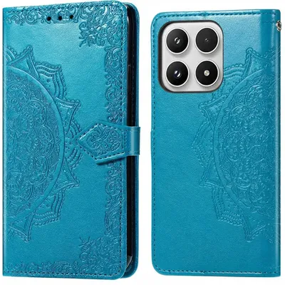 Productafbeelding van imoshion Mandala Bookcase voor de Xiaomi 17 - Turquoise