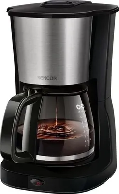 Image de Cafetière Sencor SCE 3050SS, 1.25L, 1000W, 10-12 Tasses, Option Thé