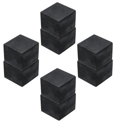 Produktbild von 8 Stück Gummi Schwingungsdämpfer Pads 50mm Quadratische