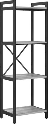 Image de Étagère vidaXL Gris Sonoma 40 x 30 x 119 cm en aggloméré