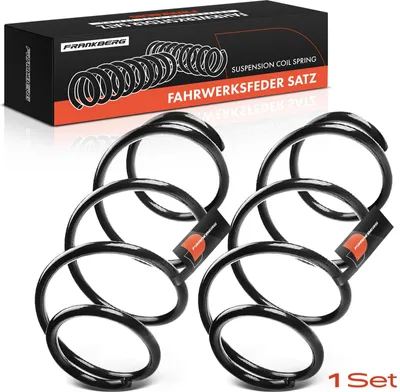 Image de Frankberg 2x Ressort de suspension essieu avant pour Fiat 500 312 1.2L Année à partir de 2007