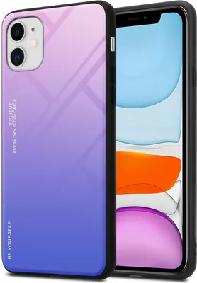 Produktbild von Cadorabo Hülle für Apple iPhone 11 Schutz Hülle in Schwarz Handyhülle TPU Etui Cover Case Tempered Glas