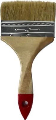 Produktbild von 24x Flachpinsel Chinaborste 100mm Lackierpinsel Lasuren Maler Pinsel