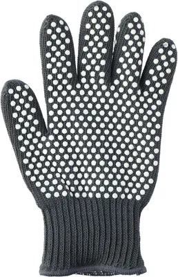 Imagen del producto de Guante de horno de silicona, resistente al calor, de 25 x 15 cm, ideal para asar a la parrilla y hornear