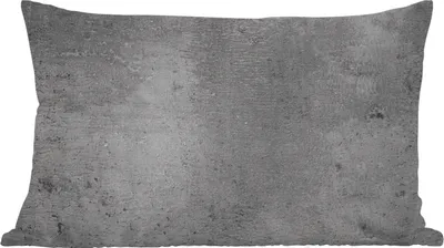 Produktbild von MuchoWow® Zierkissen Sofakissen Wohnzimmer Dekokissen 60x40 cm Strukturiert - Beton - Grau - Industriell - Rustikal - Kopfkissen - Polster mit Foto