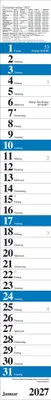 Produktbild von Streifenplaner Praktika Blau 2027