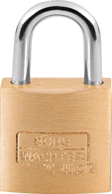 Produktbild von Burg-Wächter AV-Vorhangschloss, C-Line 222 20, Messing massiv