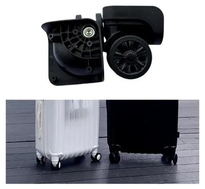 Produktbild von 2 Stück Gepäck Rad 360 Rotation Universal Zweireihig