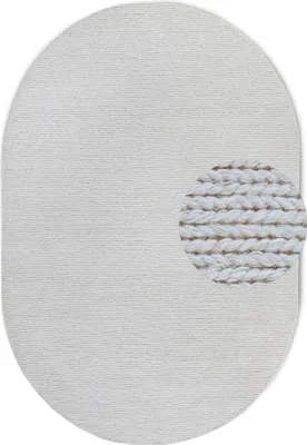 Image de Villeroy & Boch 1748 Tapis en laine Francois Naturel Blanc